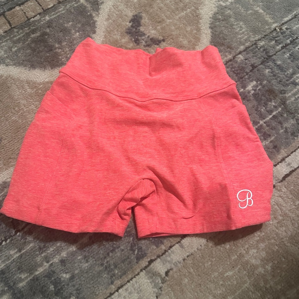 Bombshell Sportswear Coral Scrunch Butt shorts size XS